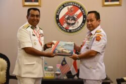 Meriahkan Indo Defence 2022 Expo & Forum, Kepala Bakamla RI Terima Courtesy Call Delegasi APMM dan RPM