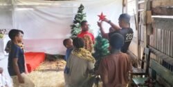 Keceriaan Dan Kebahagiaan Warga Distrik Pirime Sambut Natal